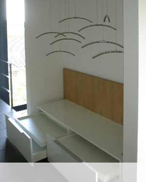 Dekorative Garderobe