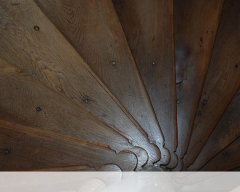Überarbeitete Wendeltreppe