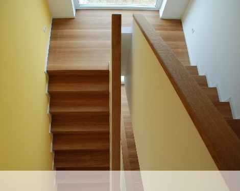 Treppe im Endzustand